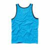 blue tank top
