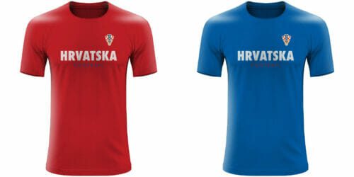 Croatia world cup jerseys red blue