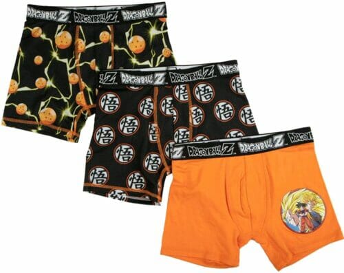 dragon ball z underwear