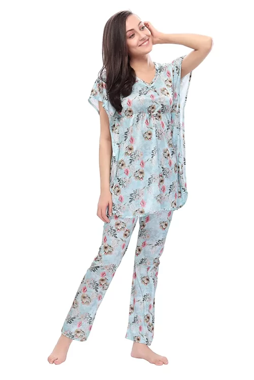kaftan nightwear dress