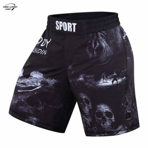 sports custom mma shorts