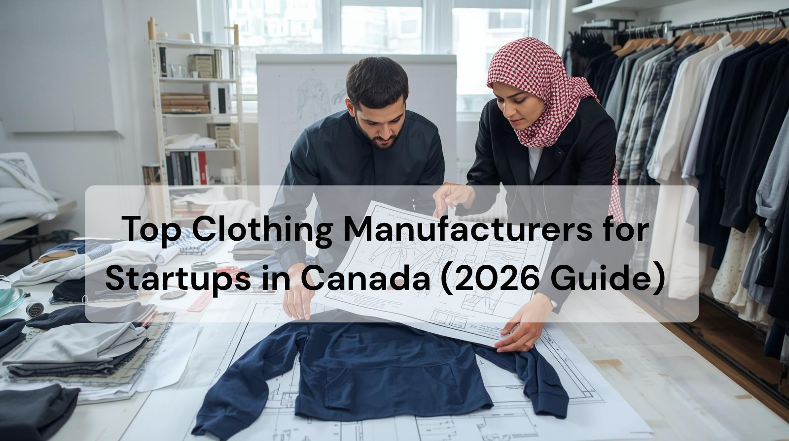 Top Clothing Manufacturers for Startups in Canada (2026 Guide)