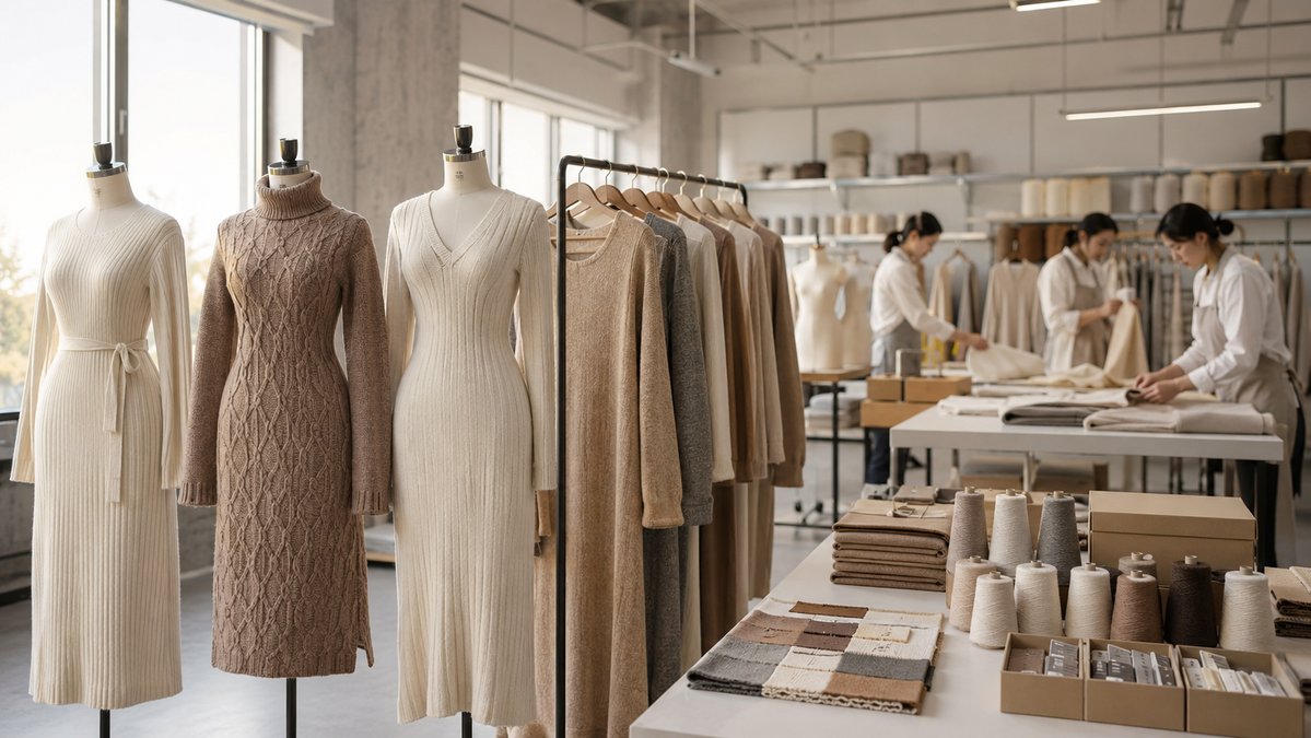 Minmax Textile - Women's Sweater Dress Manufacturer